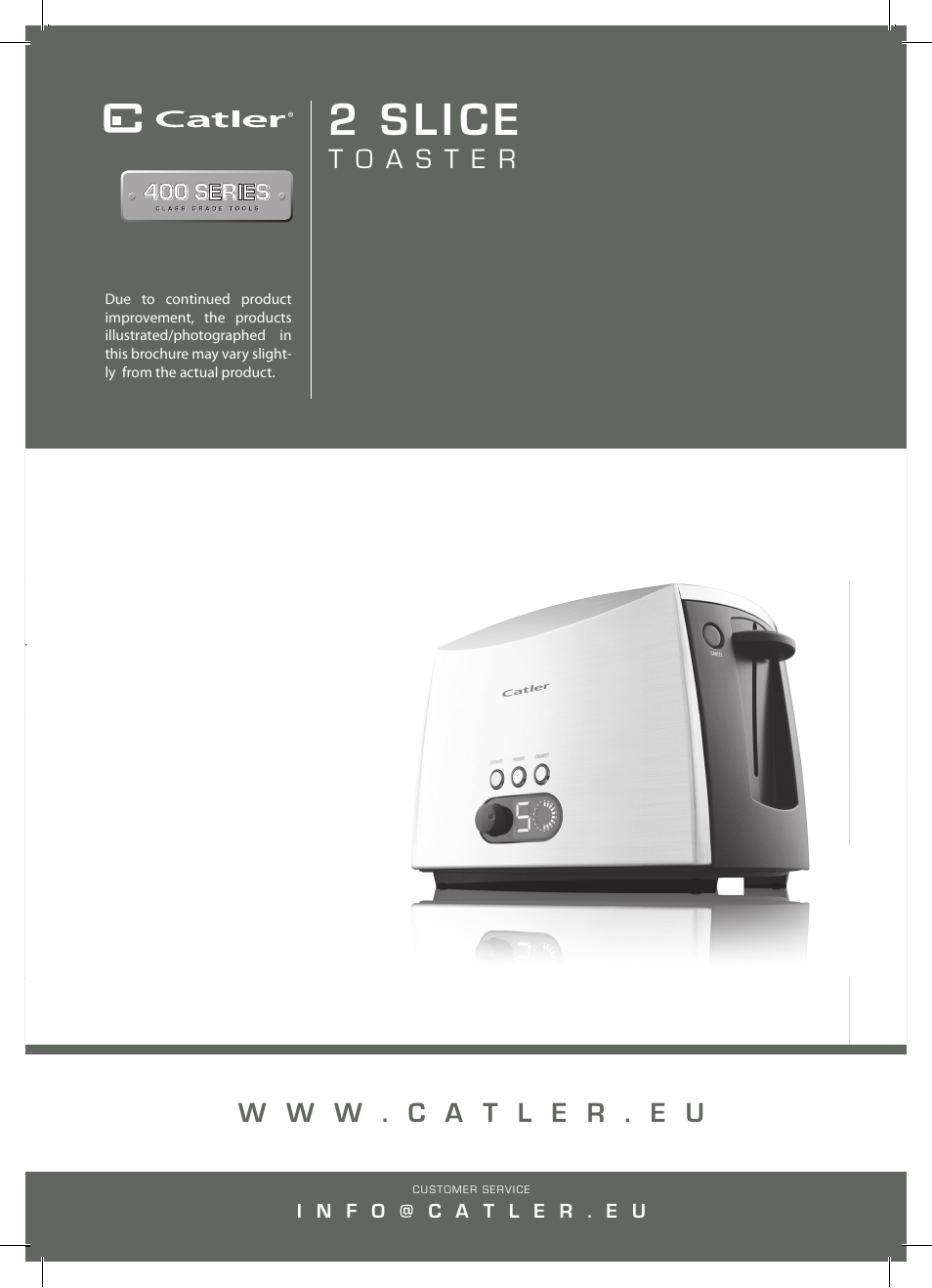 2 slice | Catler TS 4010 User Manual | Page 12 / 12