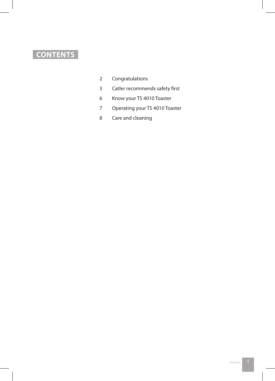 Catler TS 4010 User Manual | Page 3 / 12