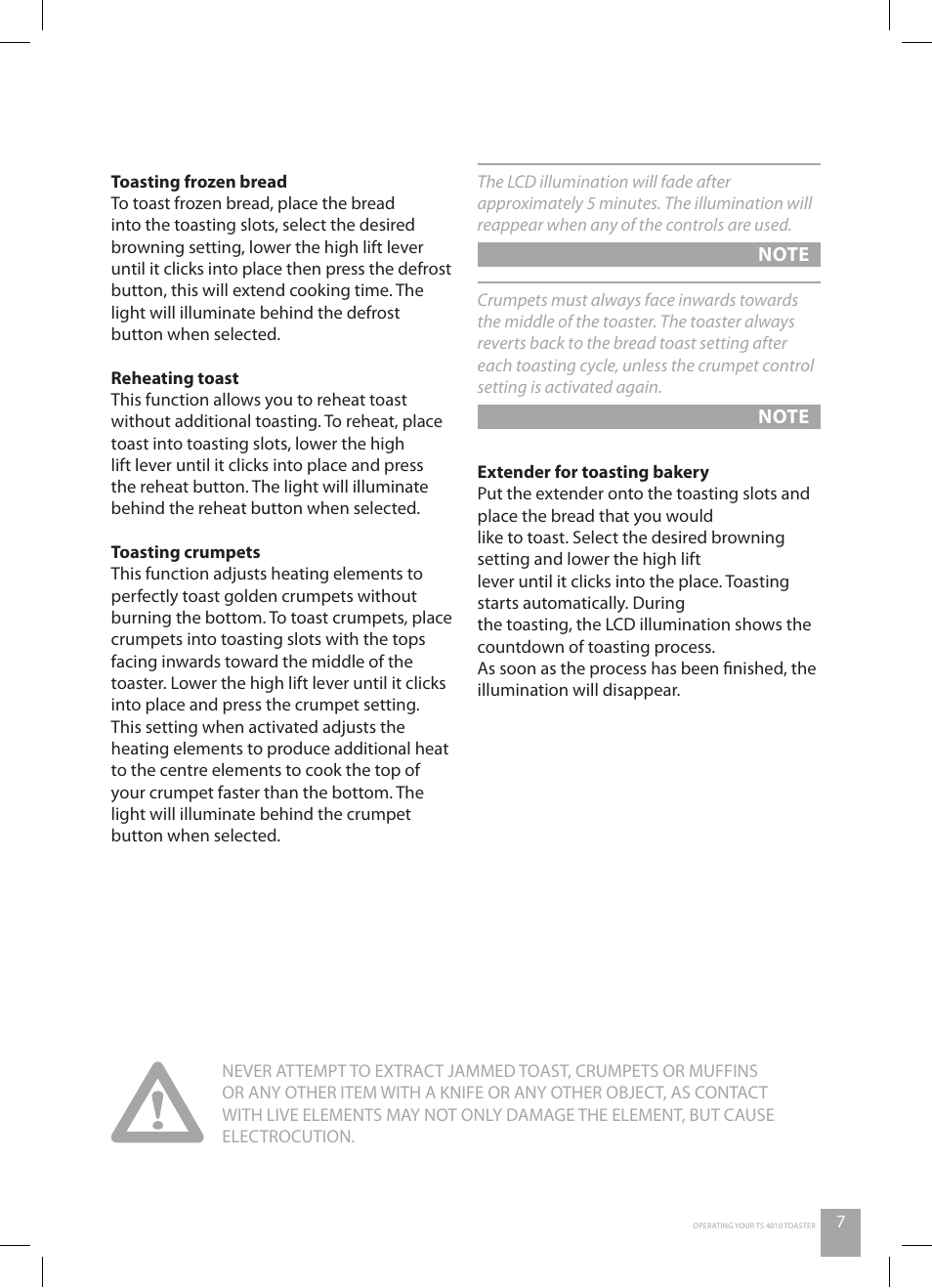 Catler TS 4010 User Manual | Page 9 / 12