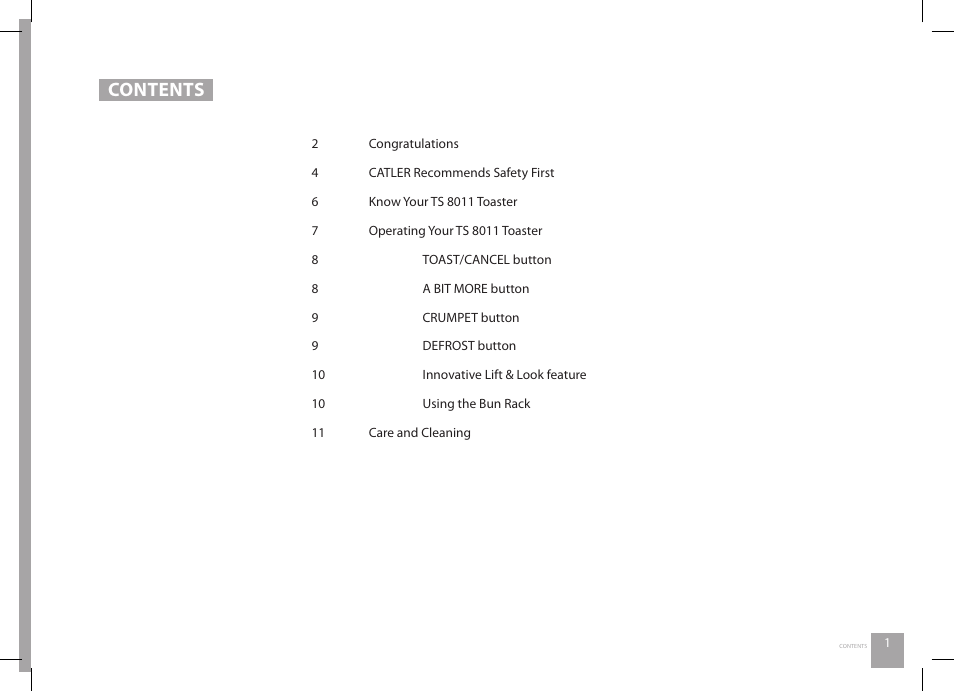 Catler TS 8011 User Manual | Page 3 / 16