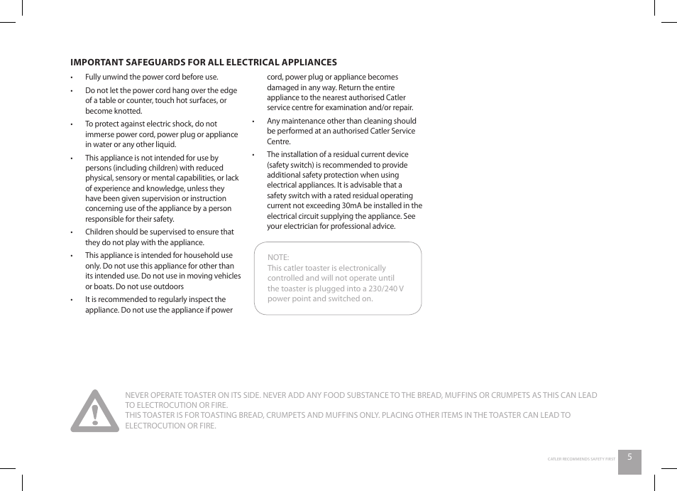 Catler TS 8011 User Manual | Page 7 / 16