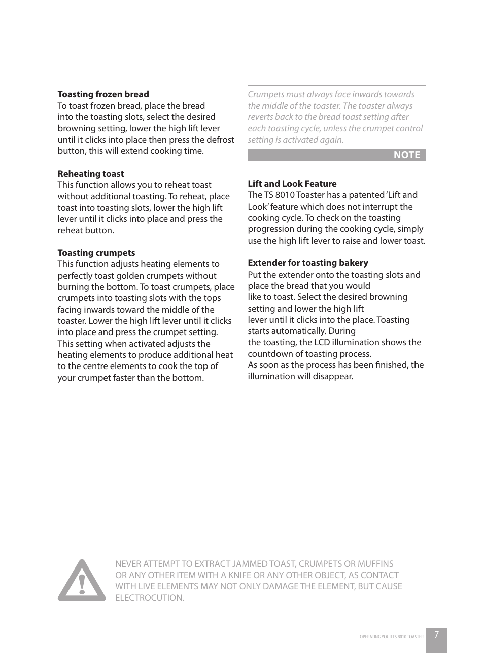 Catler TS 8010 User Manual | Page 9 / 12