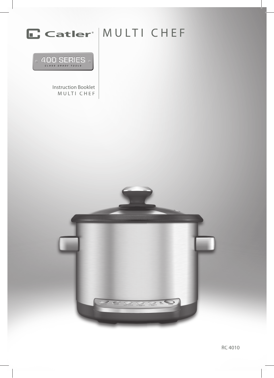 Catler RC 4010 User Manual | 36 pages
