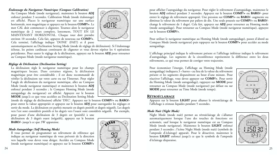 Bushnell DIGITAL NAVIGATION 70-0102 User Manual | Page 14 / 51