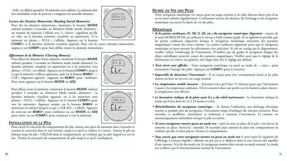 Bushnell DIGITAL NAVIGATION 70-0102 User Manual | Page 17 / 51