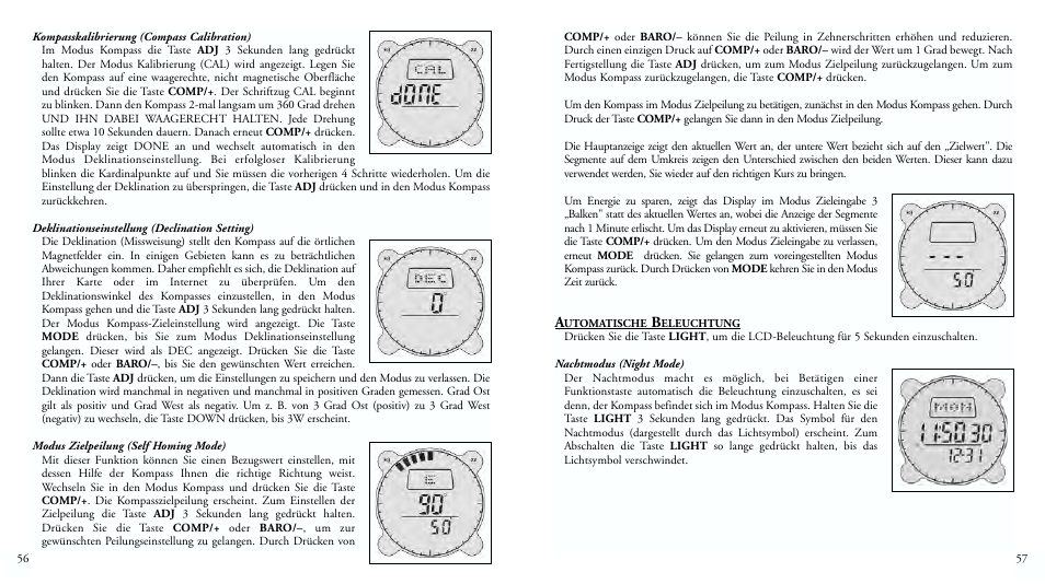 Bushnell DIGITAL NAVIGATION 70-0102 User Manual | Page 30 / 51