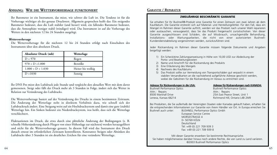 Bushnell DIGITAL NAVIGATION 70-0102 User Manual | Page 34 / 51