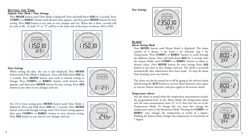 Bushnell DIGITAL NAVIGATION 70-0102 User Manual | Page 4 / 51