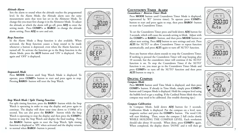 Bushnell DIGITAL NAVIGATION 70-0102 User Manual | Page 5 / 51