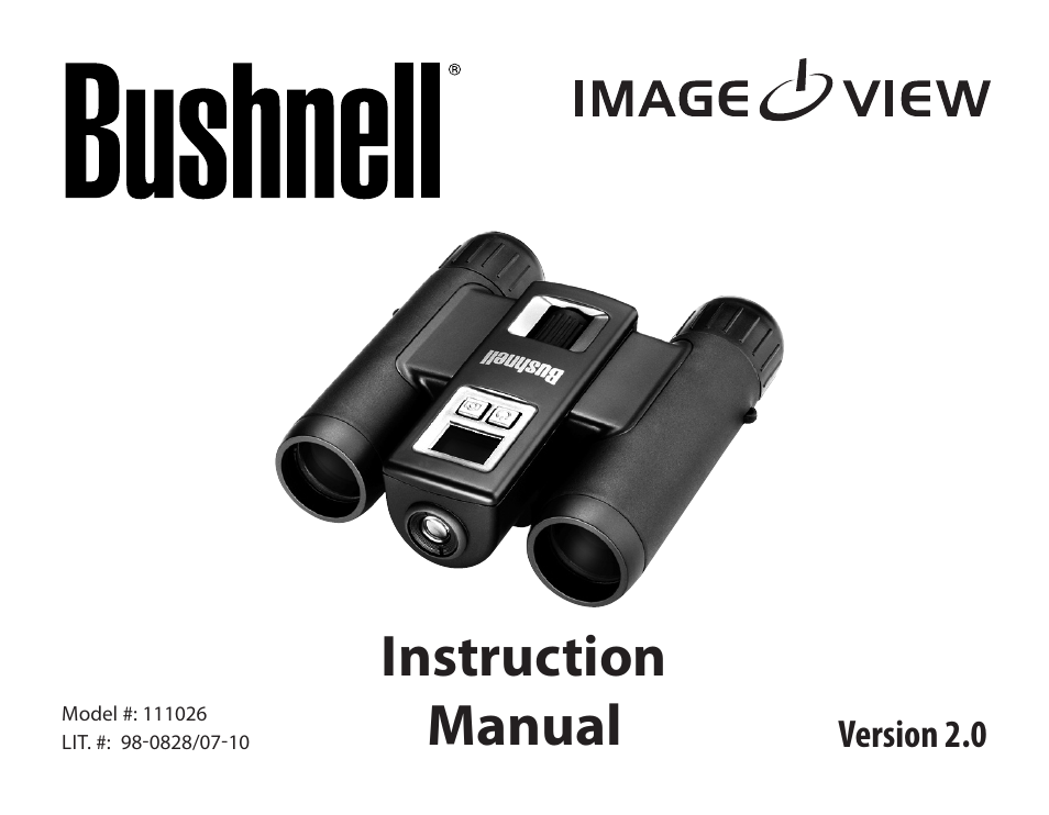 Bushnell 111026 User Manual | 20 pages