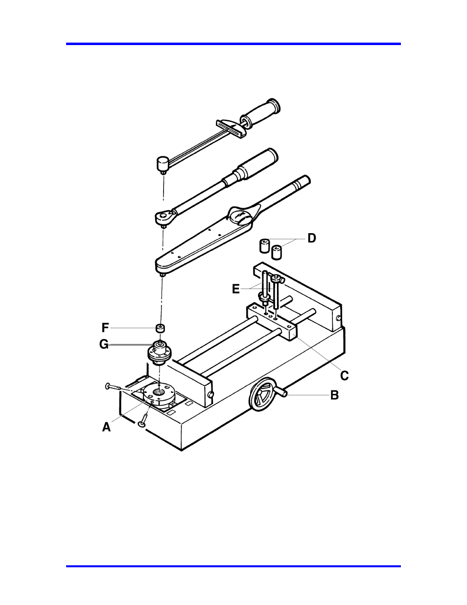 A- transducer mounting | CDI Torque SURETEST Torque Calibration System User Manual | Page 61 / 74