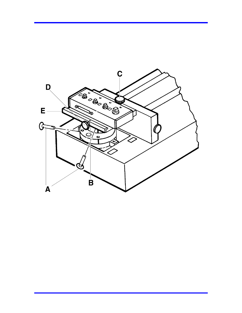 A- quick release pins, C & d- bracket knobs, In-1 transducer (accessory) | CDI Torque SURETEST Torque Calibration System User Manual | Page 65 / 74