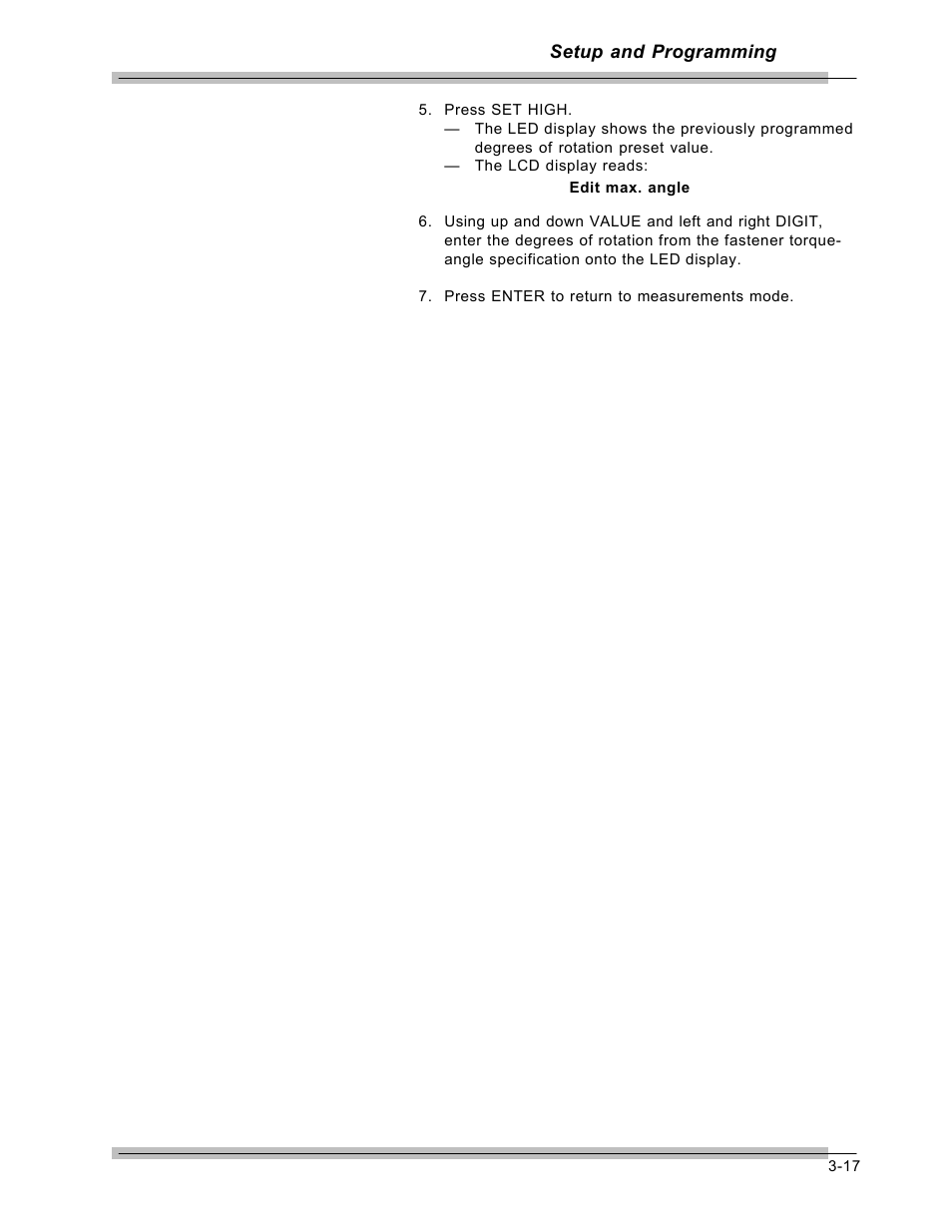 CDI Torque MULTITEST Government User Manual | Page 47 / 96