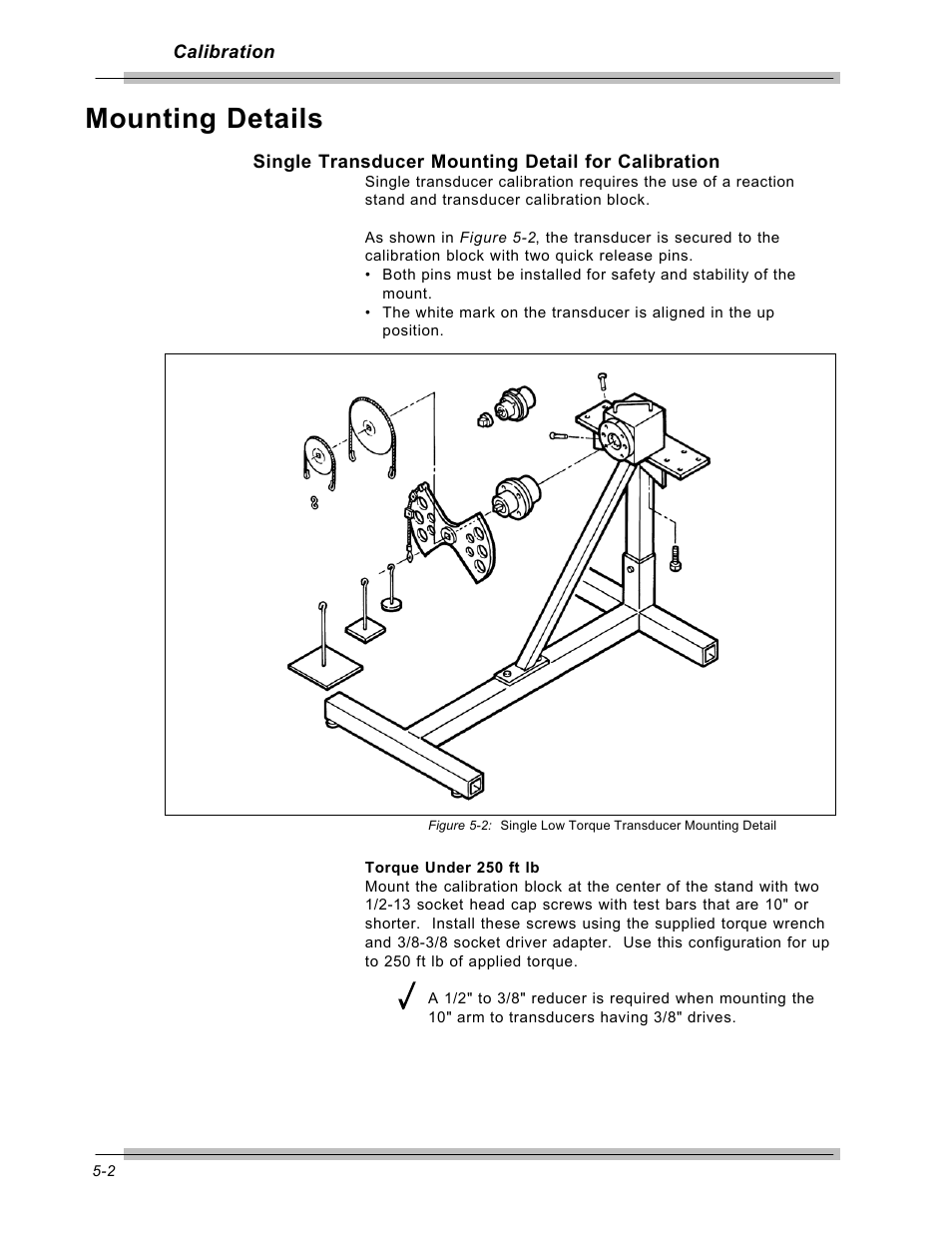 Mounting details | CDI Torque MULTITEST Government User Manual | Page 66 / 96