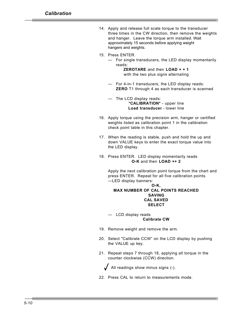 CDI Torque MULTITEST Government User Manual | Page 74 / 96