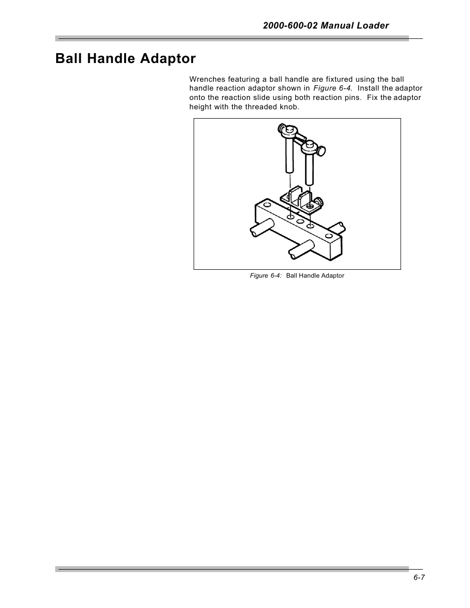 Ball handle adaptor | CDI Torque MULTITEST Government User Manual | Page 85 / 96