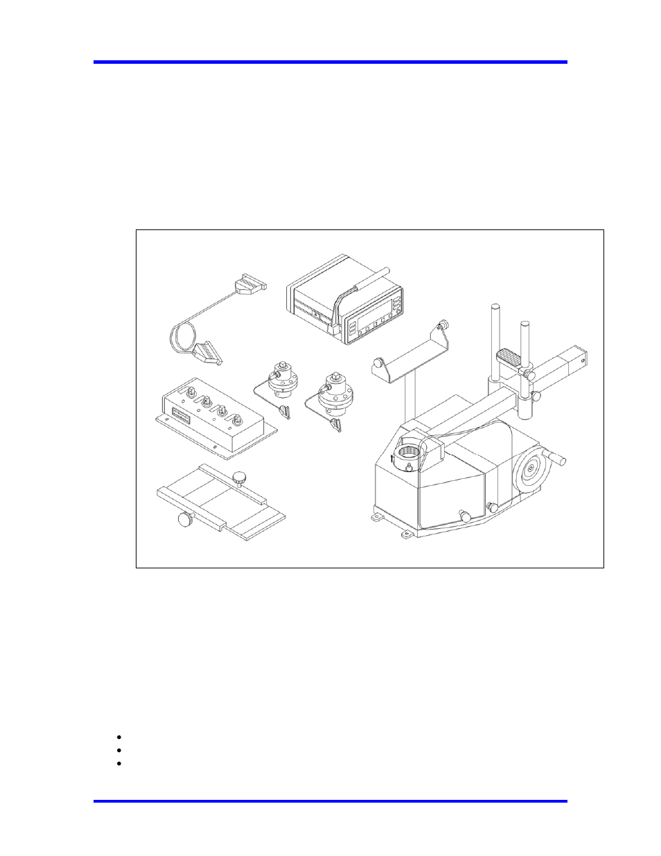 Chapter 2, Functional description and specifications, Base unit | Transducer (accessory), Loader | CDI Torque SURETEST AND 600TL Torque Calibration System User Manual | Page 10 / 68