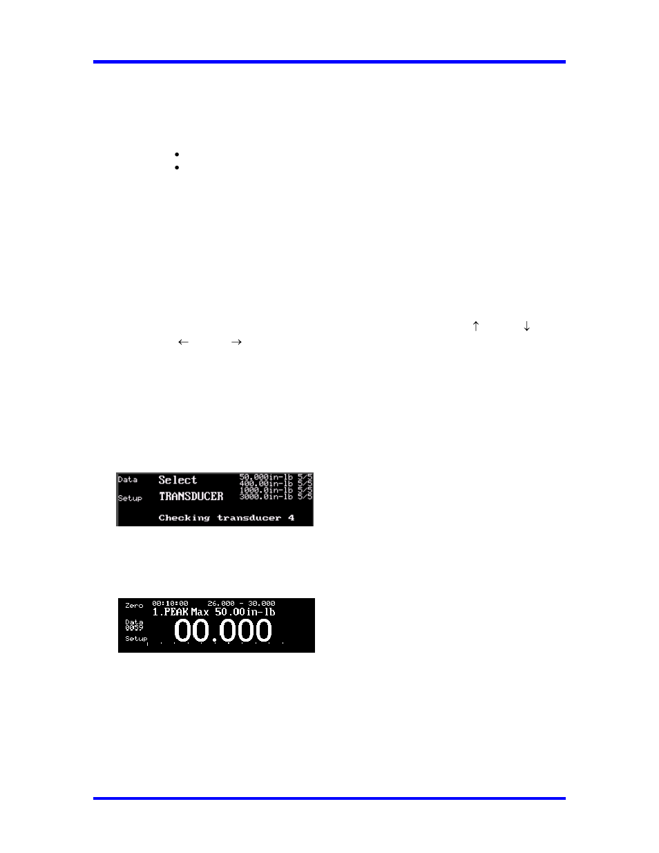 Display, Front panel membrane cursor and function keys, Power up sequence | CDI Torque SURETEST AND 600TL Torque Calibration System User Manual | Page 12 / 68