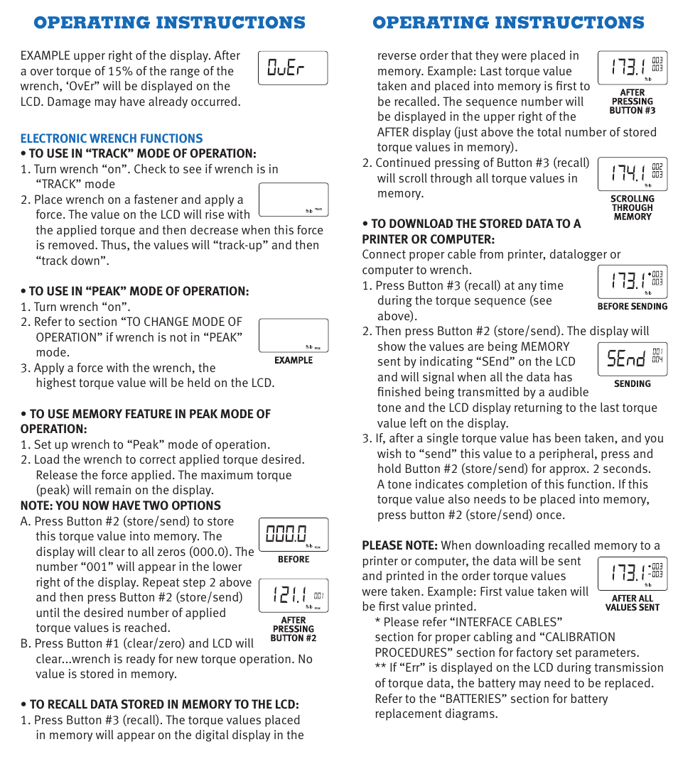 CDI Torque COMPUTORQ II Electronic Torque Wrench User Manual | Page 5 / 12