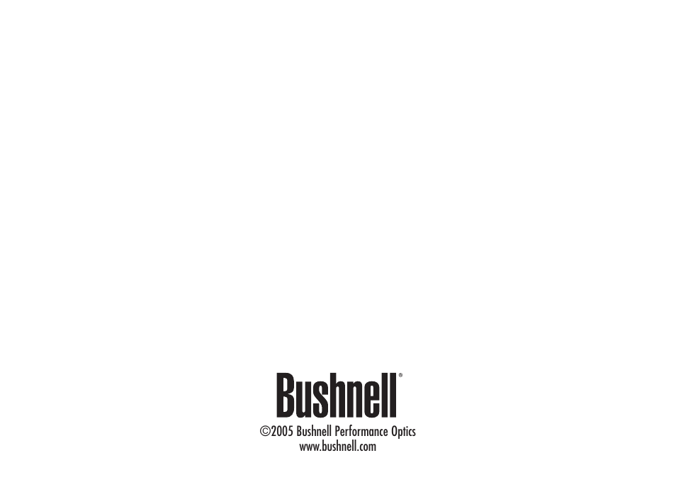 Bushnell 53-0021 User Manual | Page 9 / 9