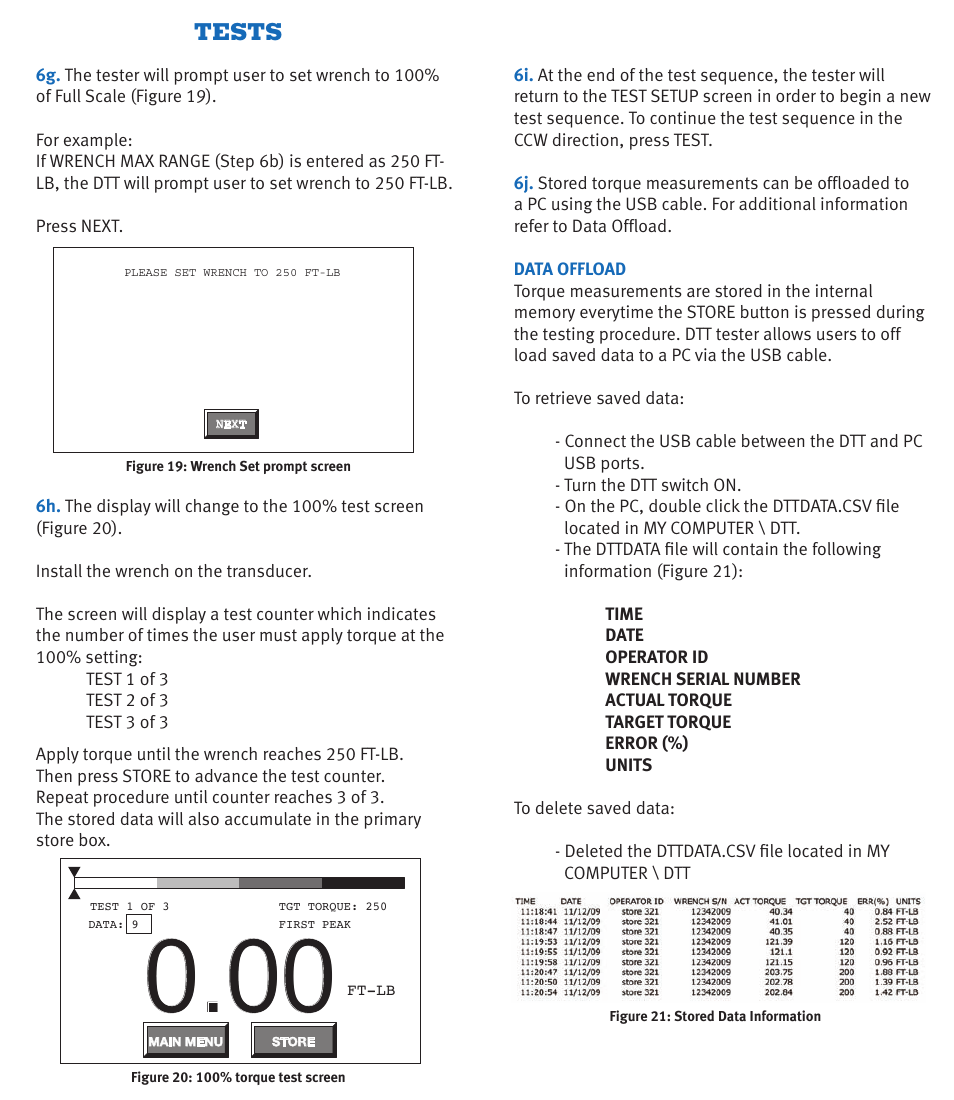 Tests | CDI Torque TORQUE AND ANGLE Electronic Torque Wrench User Manual | Page 12 / 12