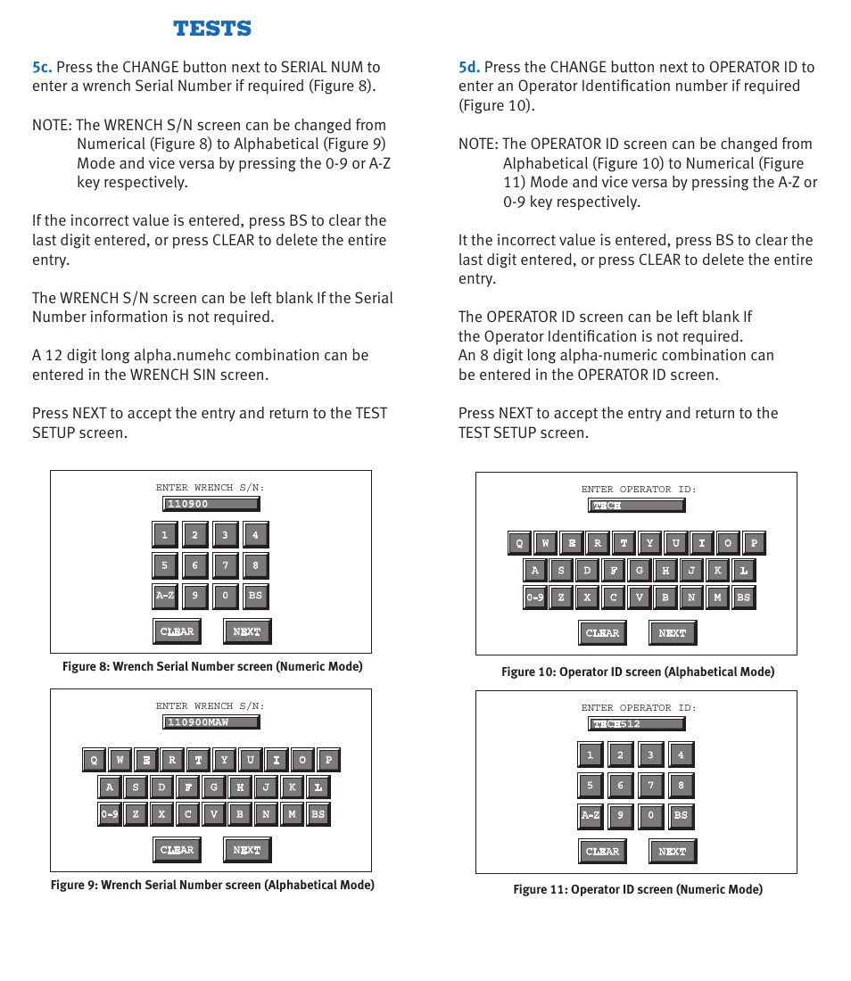 Tests | CDI Torque TORQUE AND ANGLE Electronic Torque Wrench User Manual | Page 9 / 12