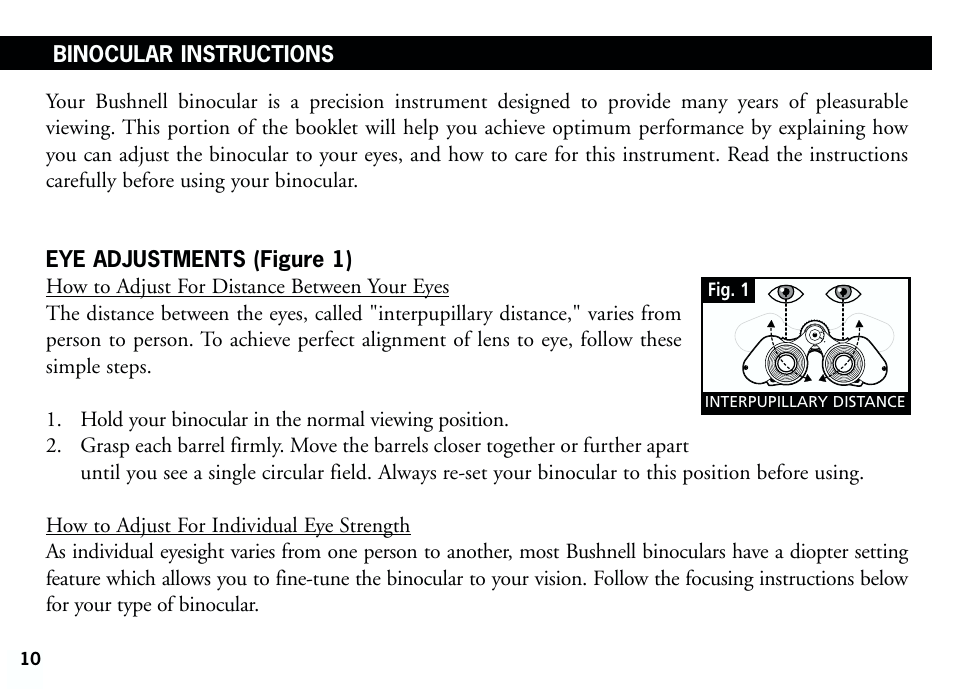 Bushnell 11-8321 User Manual | Page 10 / 16