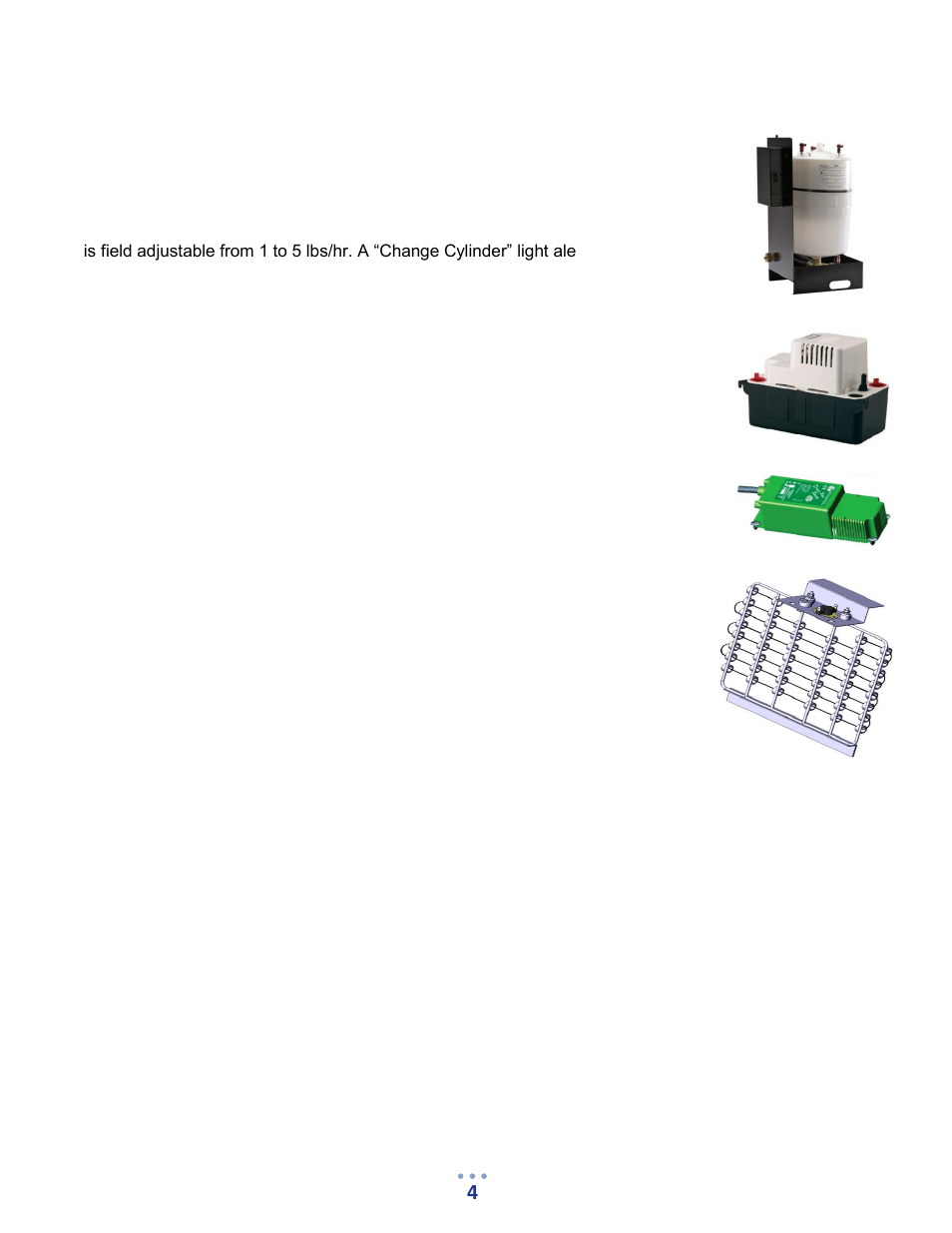 Cellarpro optional features | CellarPro SPLIT AIR HANDLER AH18SX, 15093 User Manual | Page 4 / 15