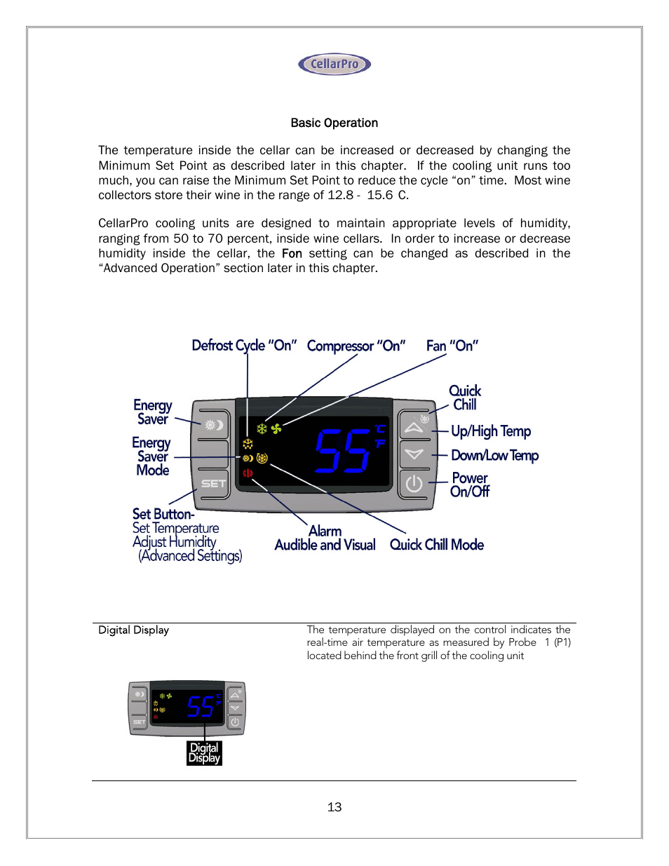 CellarPro 1800XT-220V WARRANTY SERVICE, 11402 User Manual | Page 14 / 23