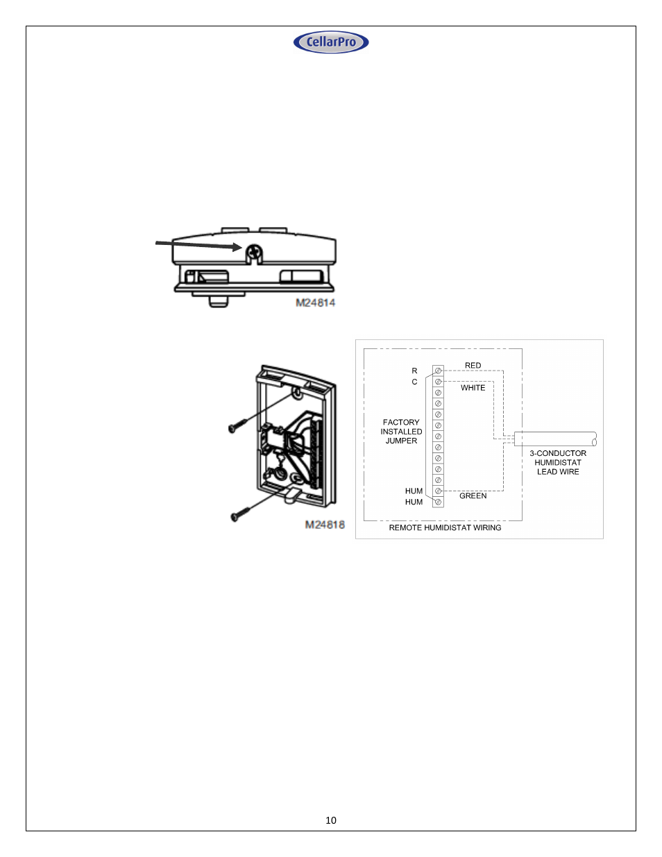 CellarPro AH6500 User Manual | Page 10 / 16