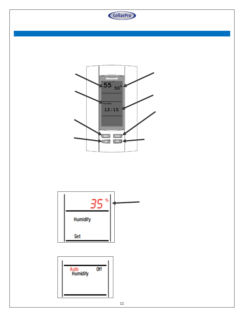 Operating instructions | CellarPro AH6500 User Manual | Page 11 / 16