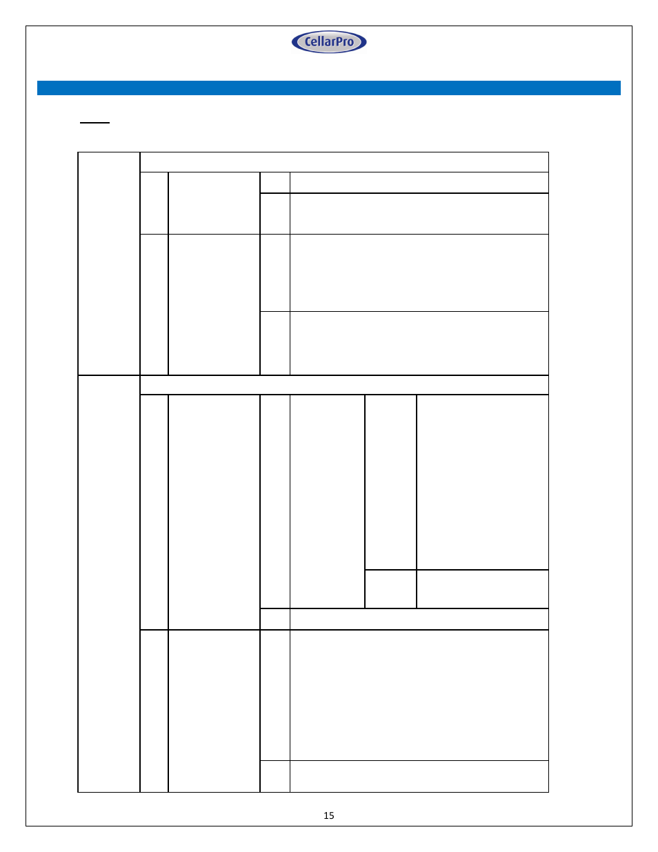 Troubleshooting | CellarPro AH6500 User Manual | Page 15 / 16