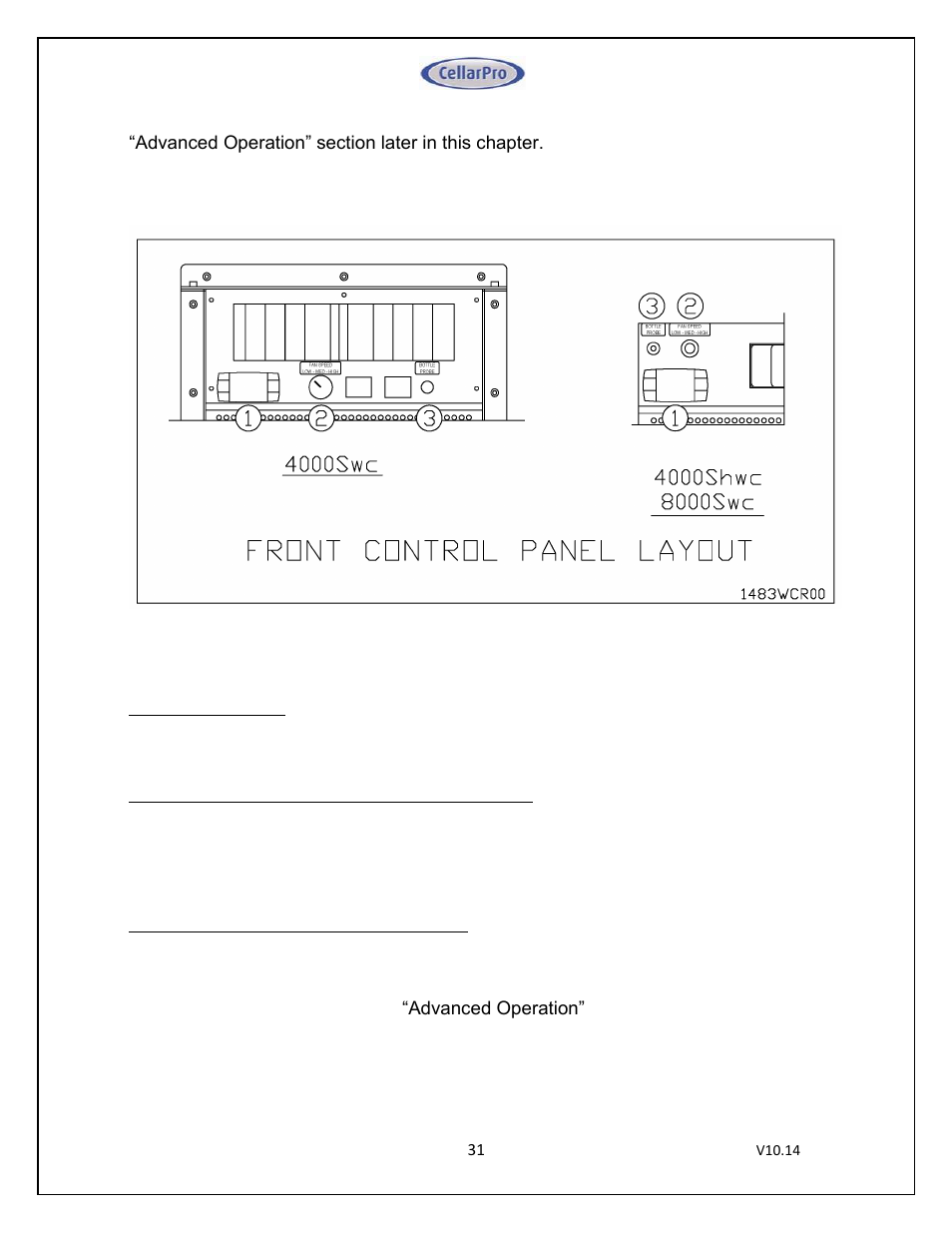 CellarPro 4000SWC SPLIT SYSTEM WATER COOLED, 7649 User Manual | Page 31 / 44