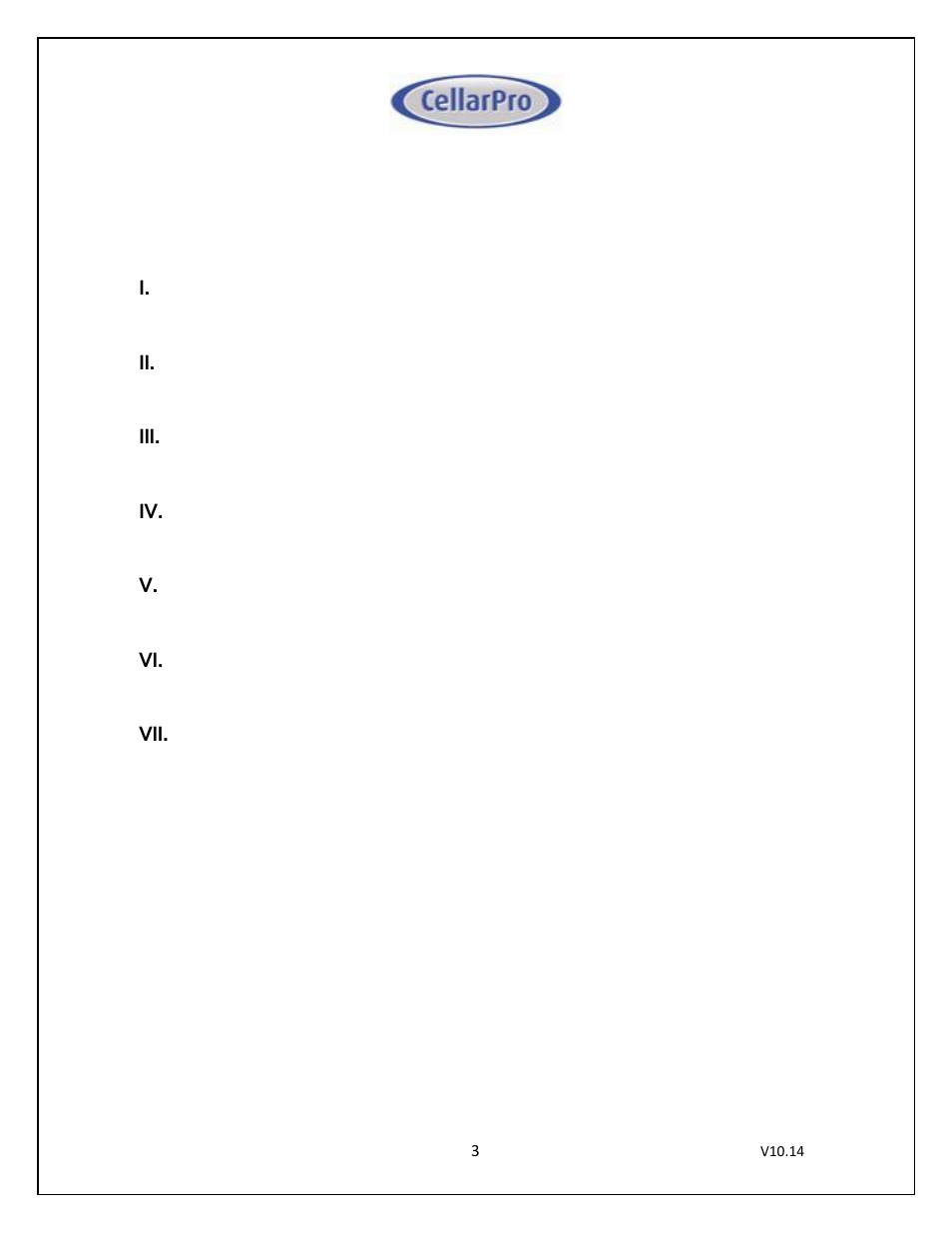 CellarPro MINI-SPLIT 3000S REFRIGERATION SYSTEM, 1713 User Manual | Page 3 / 45