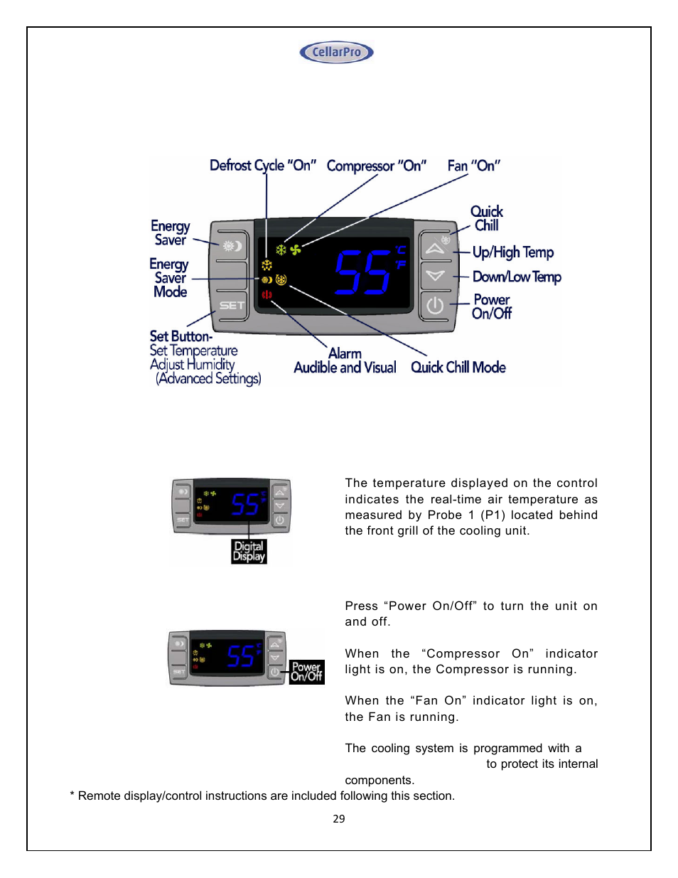 CellarPro 4000SH HORIZONTAL SPLIT SYSTEM 220V 50/60HZ, 16270 User Manual | Page 29 / 39