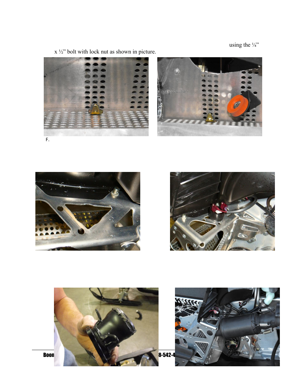 BoonDocker ARCTIC CAT: 2010-11 M8 Pump Gas User Manual | Page 8 / 18