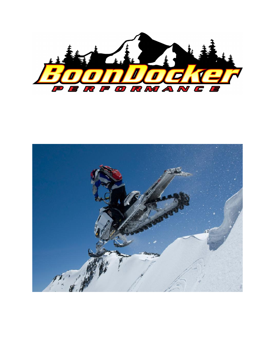 BoonDocker POLARIS: 2011-14 PRO RMK 800 User Manual | 13 pages