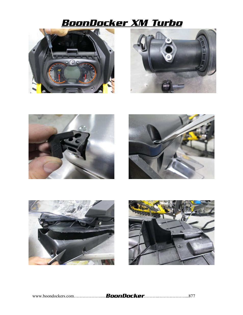 BoonDocker SKI-DOO: 2013-14 XM E-TEC 800 User Manual | Page 2 / 10