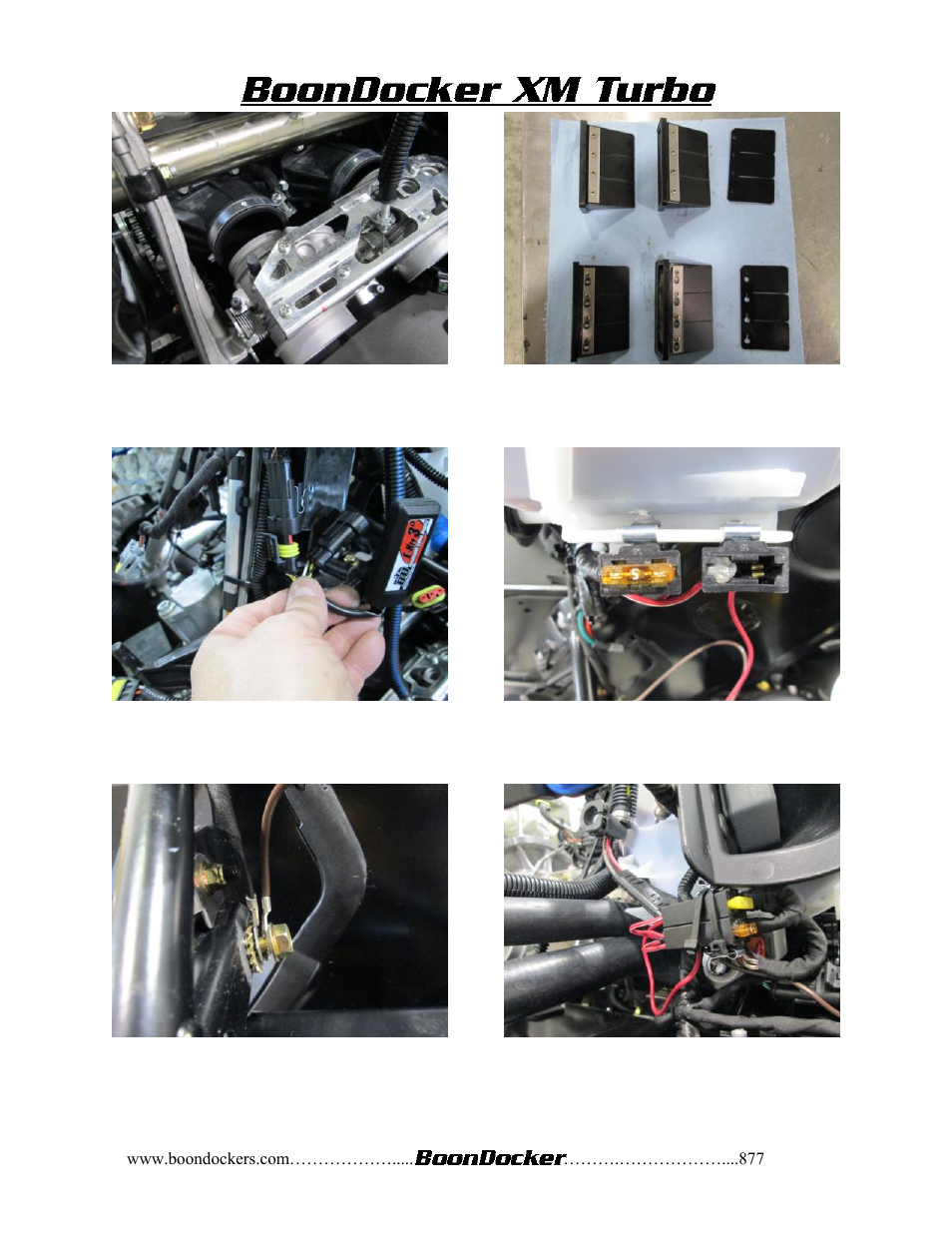 BoonDocker SKI-DOO: 2013-14 XM E-TEC 800 User Manual | Page 3 / 10