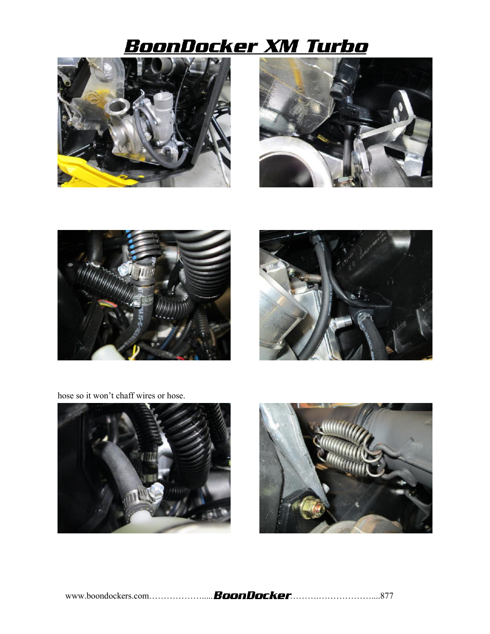 BoonDocker SKI-DOO: 2013-14 XM E-TEC 800 User Manual | Page 7 / 10