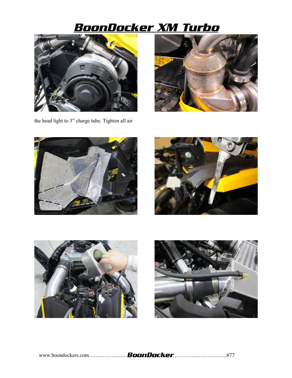 BoonDocker SKI-DOO: 2013-14 XM E-TEC 800 User Manual | Page 9 / 10