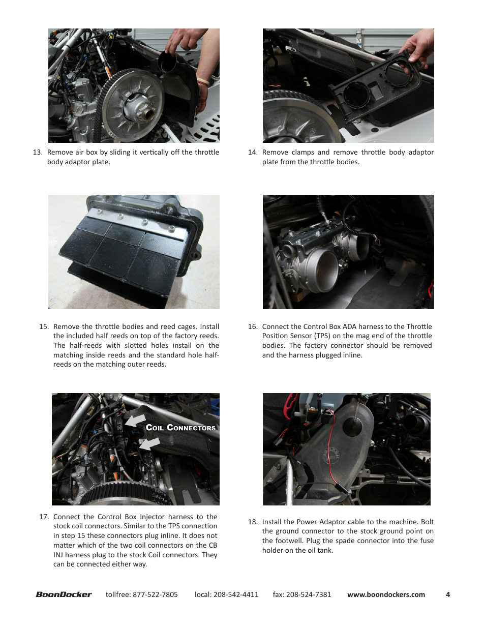 BoonDocker SKI-DOO: 2011-12 XP E-TEC 800 User Manual | Page 4 / 10