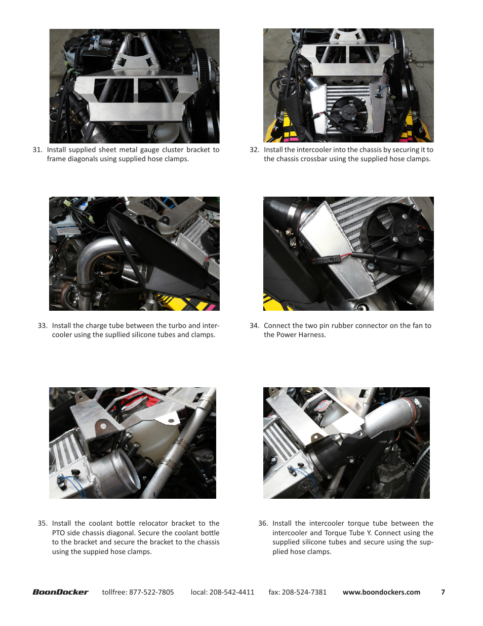 BoonDocker SKI-DOO: 2011-12 XP E-TEC 800 User Manual | Page 7 / 10