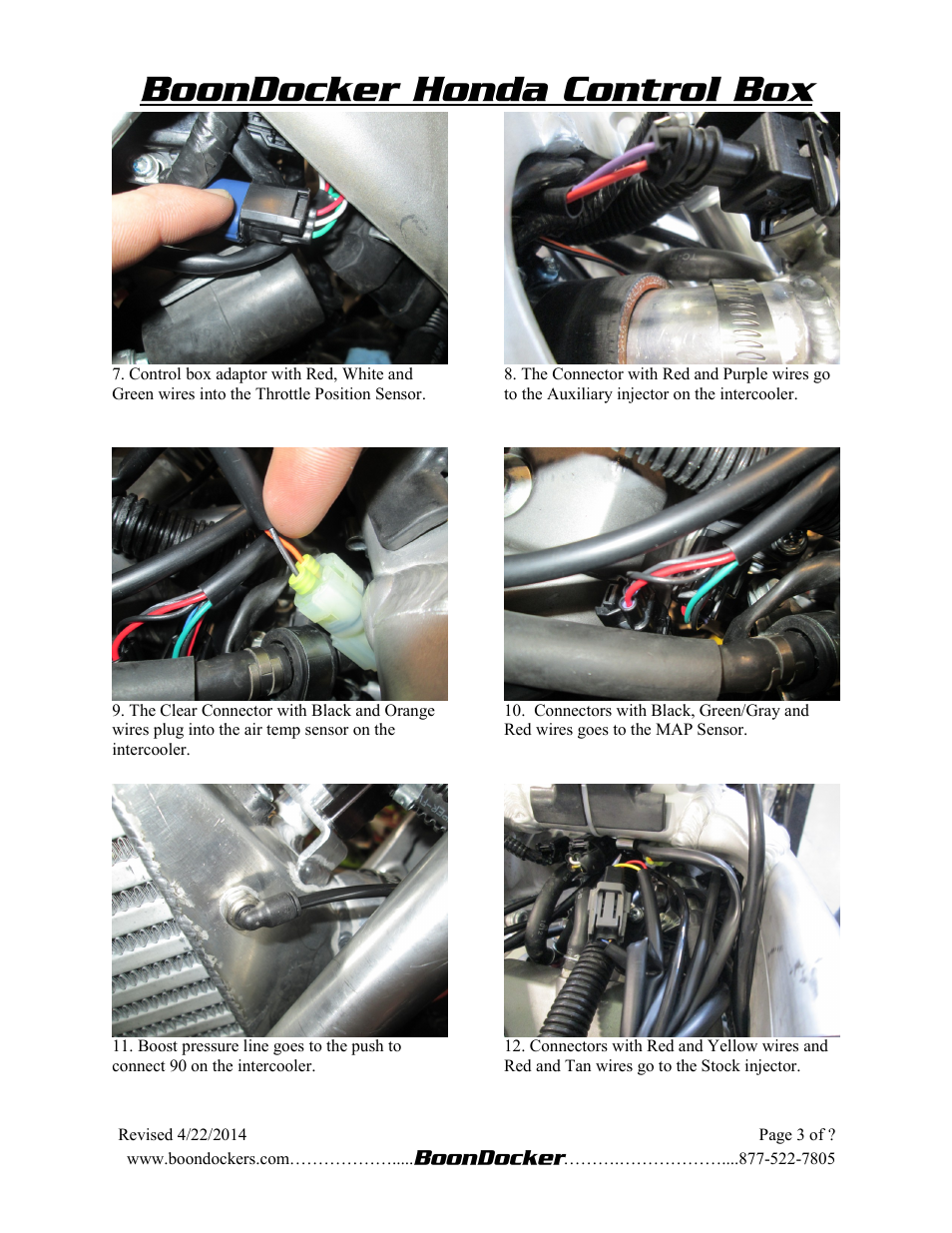 BoonDocker HONDA CRF: 450 Box Installation User Manual | Page 3 / 5