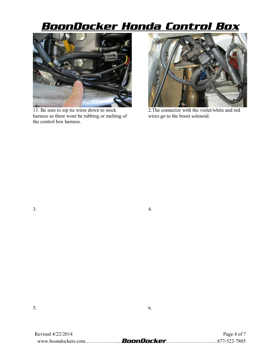 BoonDocker HONDA CRF: 450 Box Installation User Manual | Page 4 / 5