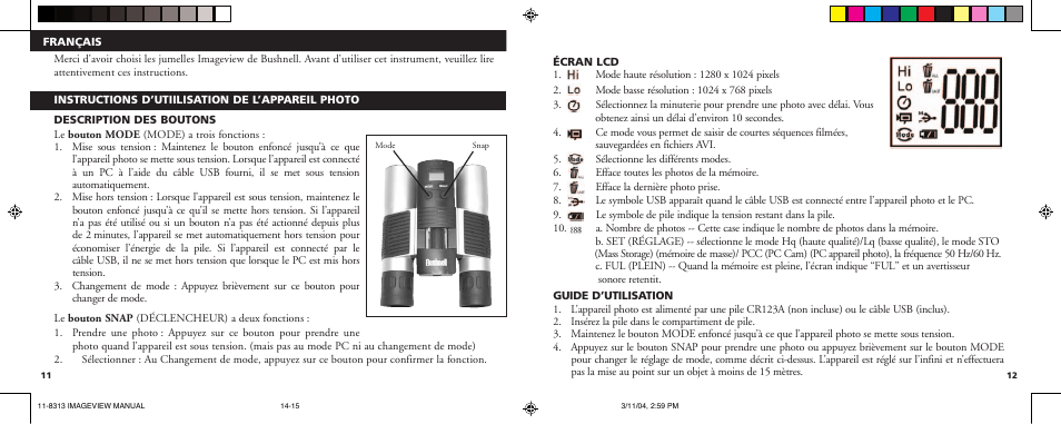 Bushnell 11-8313 User Manual | Page 8 / 33