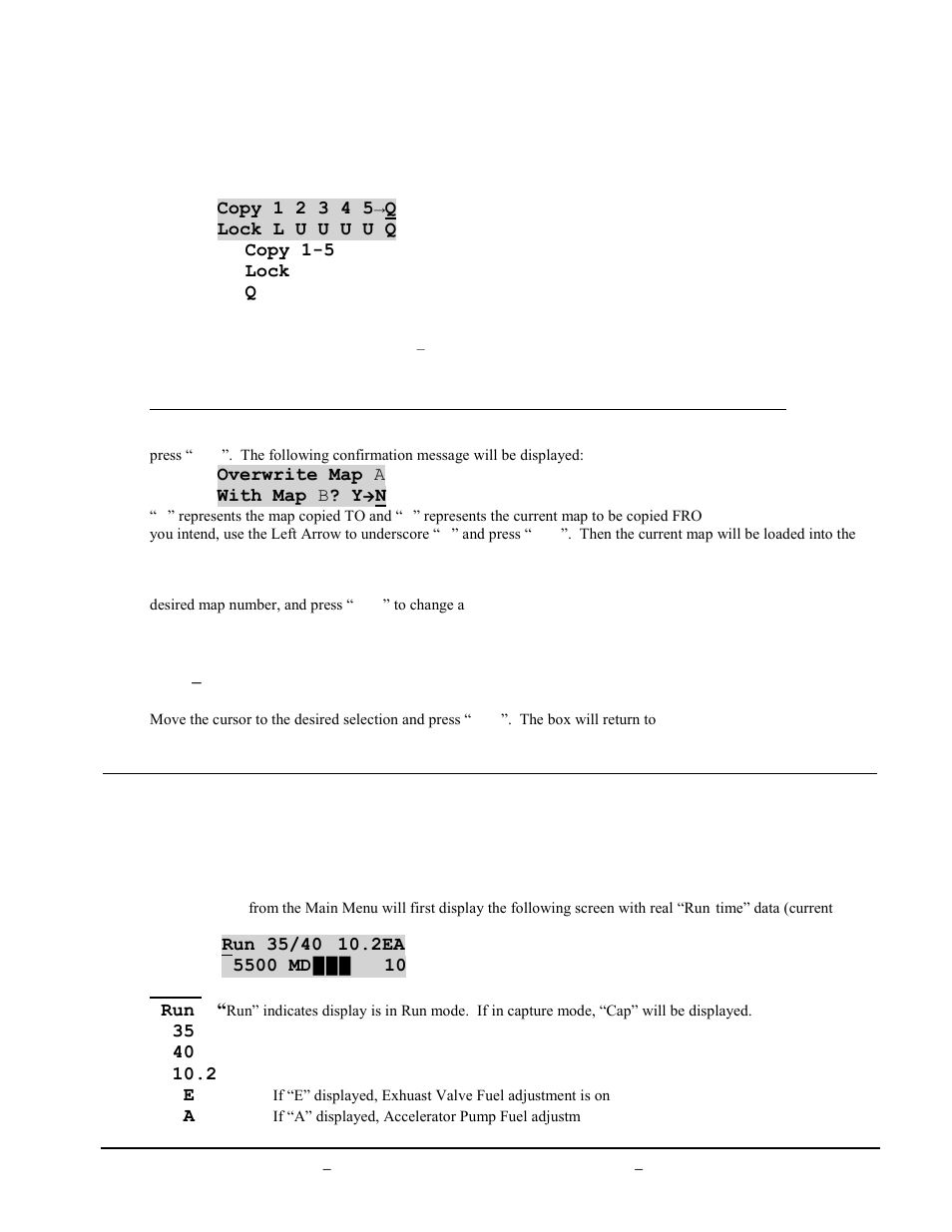 Stats menus | BoonDocker ARCTIC CAT: 800/1000 Turbo 3D User Manual | Page 7 / 14