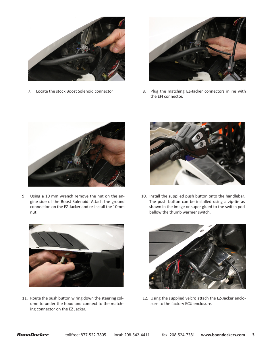 BoonDocker ARCTIC CAT: EZ JACKER 1.9 User Manual | Page 3 / 4