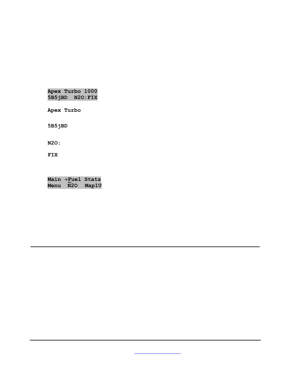 Iv. control box operation, Fuel adjust menus | BoonDocker YAMAHA: Apex Turbo User Manual | Page 3 / 16