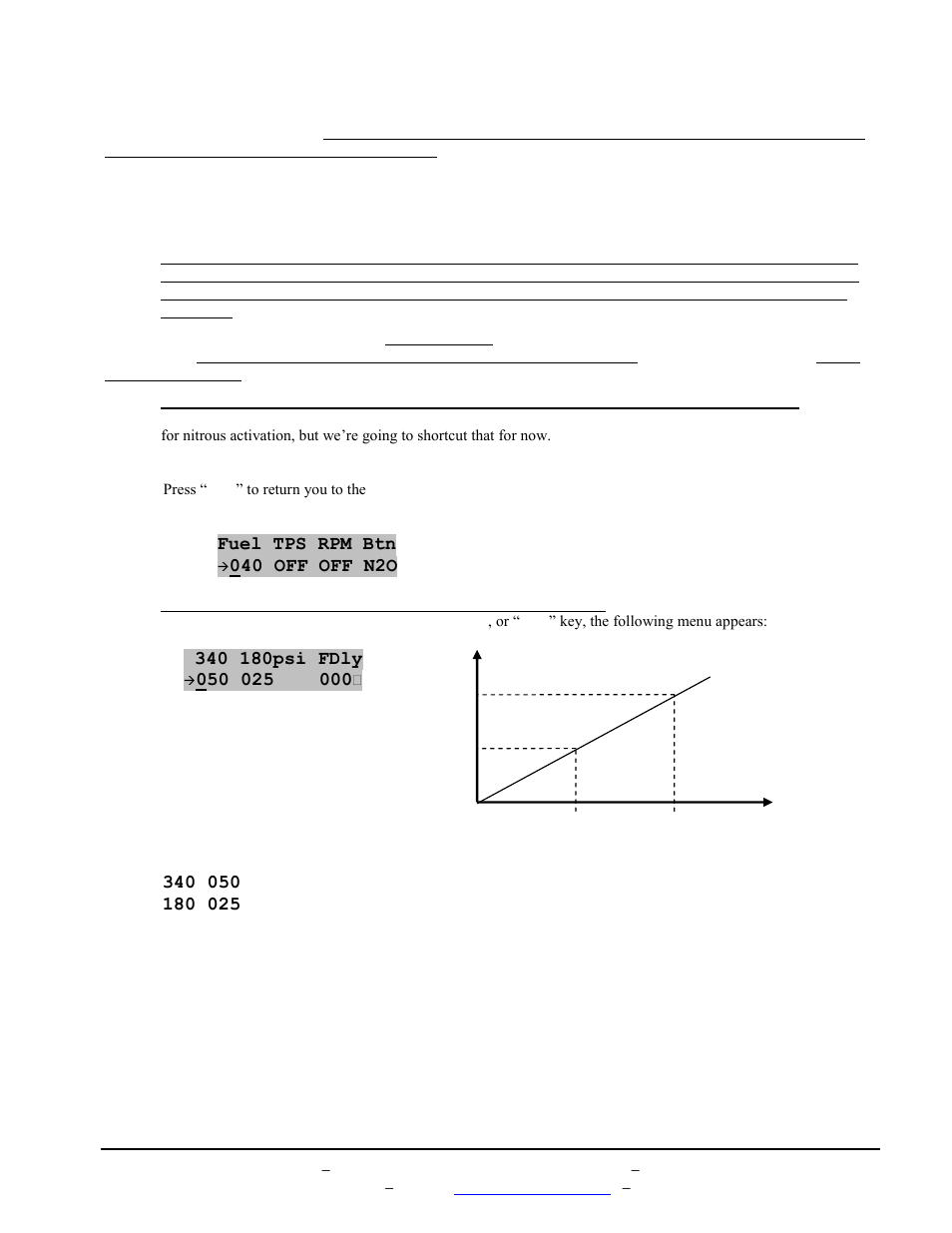 Fuel tps rpm btn, 040 off off n2o | BoonDocker POLARIS: Non-turbo Control Box 2011-12 PRO RMK 800 User Manual | Page 14 / 17